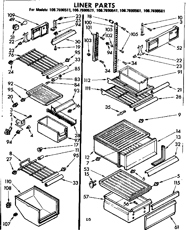 LINER PARTS