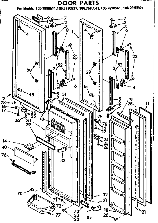 DOOR PARTS