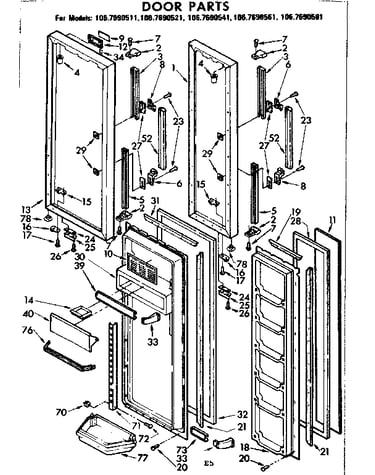 Door parts