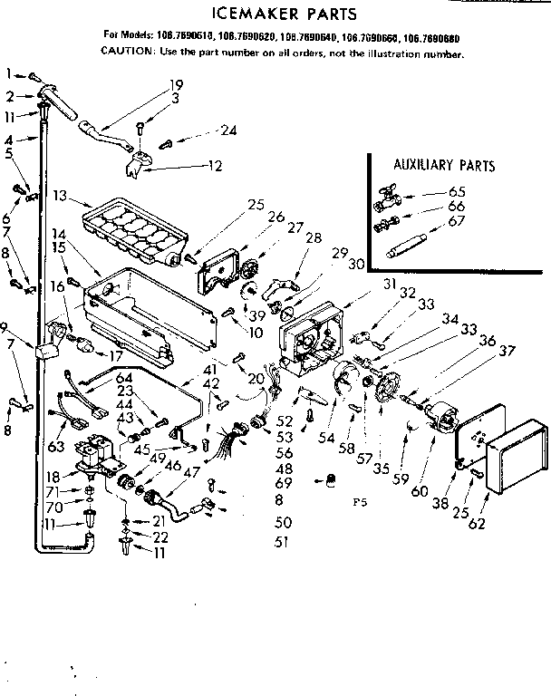 ICEMAKER PARTS