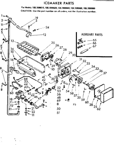 Icemaker parts