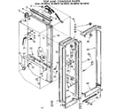 Kenmore 1067690760 top and console parts diagram