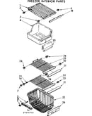 Freezer interior parts