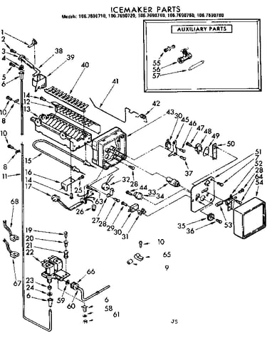 Icemaker parts
