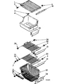 Freezer interior parts