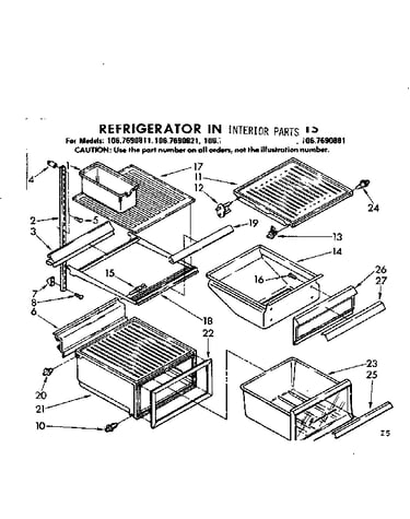 Interior parts
