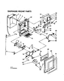 Dispenser front parts