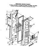 Freezer door parts