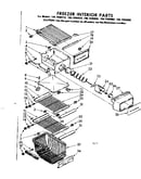 Freezer interior parts
