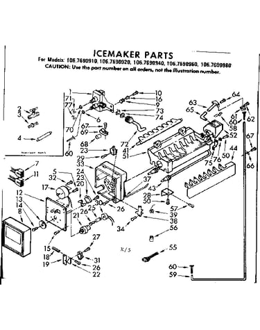 Icemaker parts