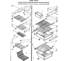 Kenmore 1067691380 liner parts diagram