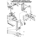 Kenmore 1067691341 air flow and control parts diagram