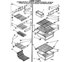 Kenmore 1067691311 liner parts diagram