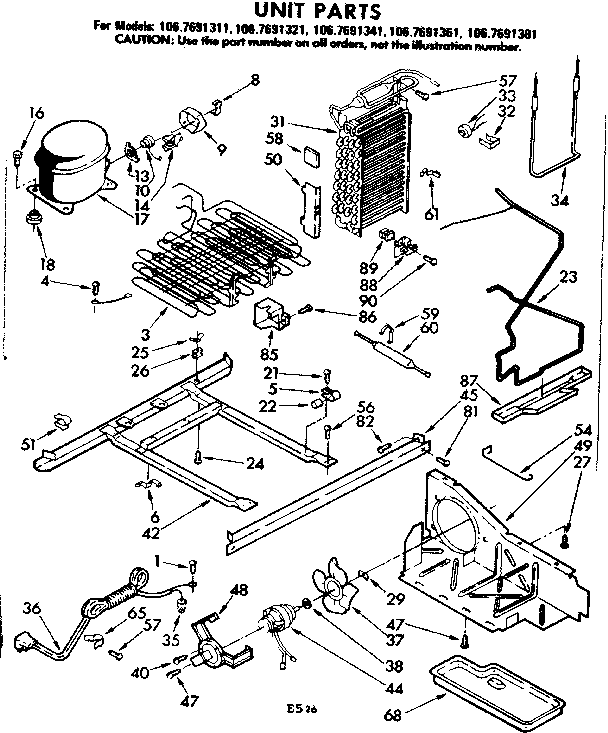 Unit parts