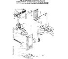 Kenmore 1067691410 air flow and control parts diagram