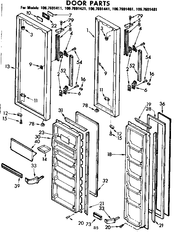 Door parts