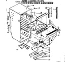 Kenmore 1067692140 liner assembly parts diagram