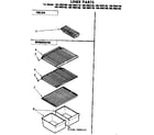 Kenmore 1067692190 liner parts diagram