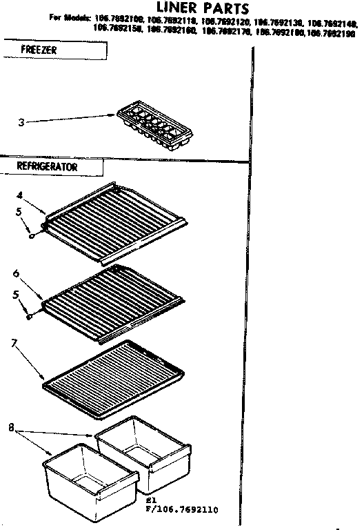 LINER PARTS