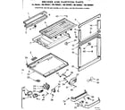 Kenmore 1067694011 breaker and partition parts diagram