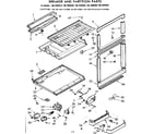 Kenmore 1067694480 breaker and partition parts diagram