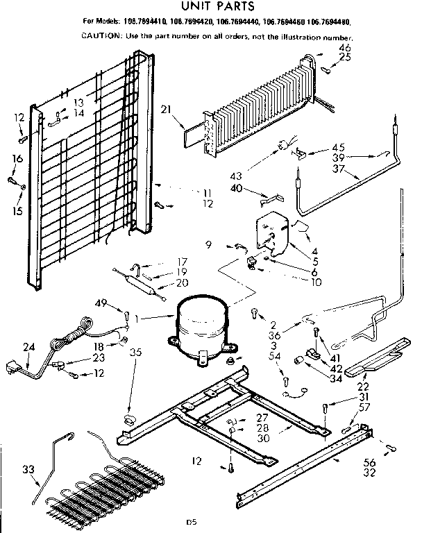 Unit parts