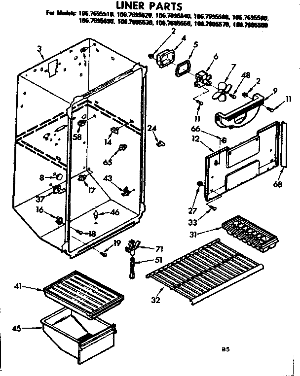 LINER PARTS