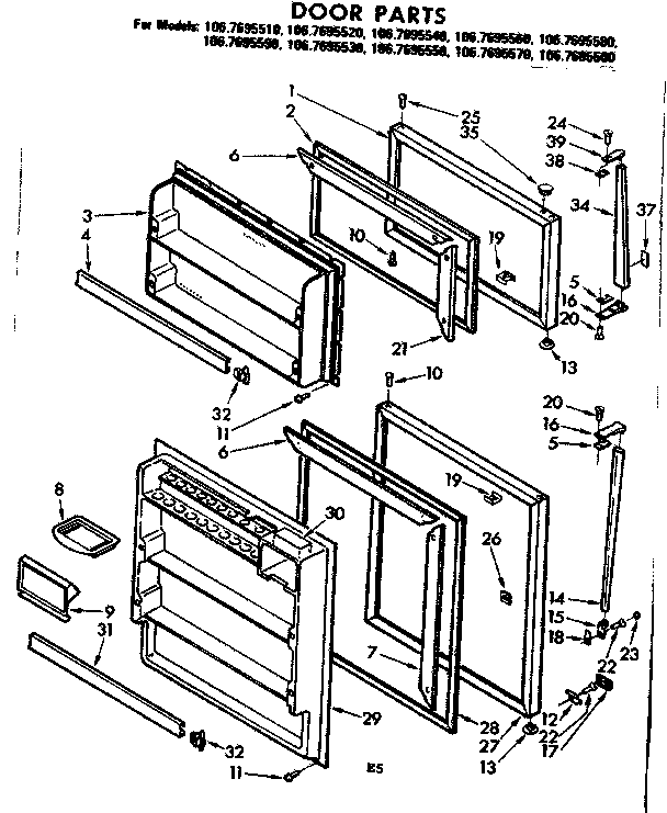 Door parts