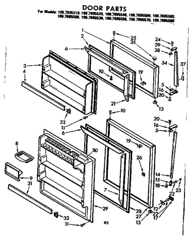 Door parts