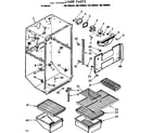 Kenmore 1067695680 liner parts diagram