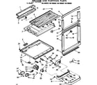 Kenmore 1067695640 breaker and partition parts diagram