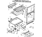 Kenmore 1067695641 breaker and partition parts diagram