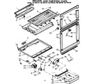 Kenmore 1067695760 breaker and partition parts diagram