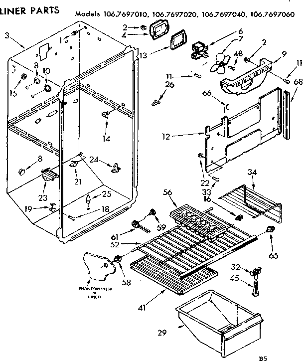 Liner parts