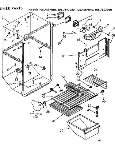 Liner parts