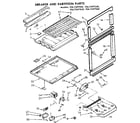 Kenmore 1067697020 breaker and partition parts diagram