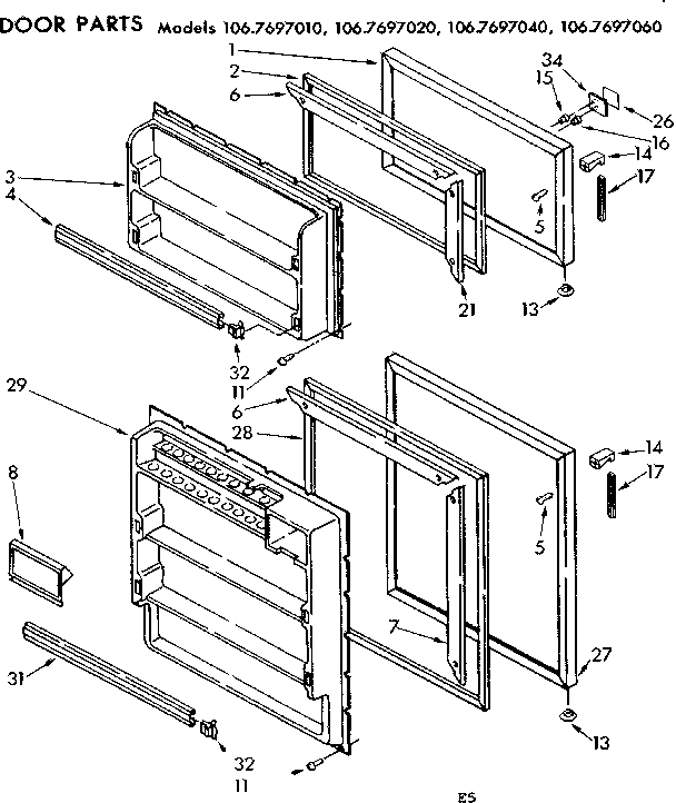 Door parts