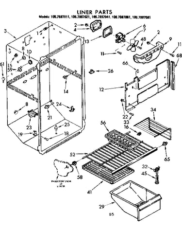 Liner parts