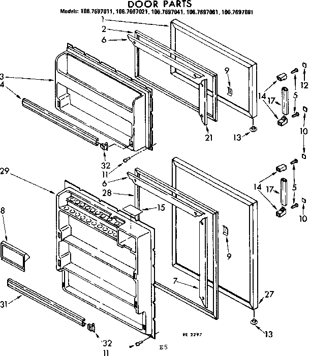 DOOR PARTS