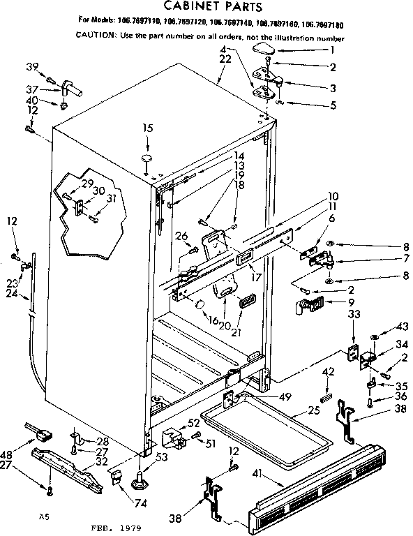 CABINET PART