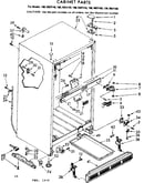 Cabinet part