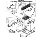 Kenmore 1067697360 unit parts diagram