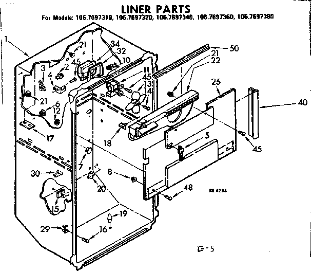 Liner parts