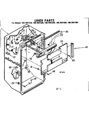 Liner parts