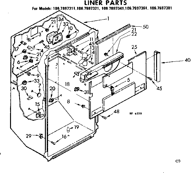 Liner parts