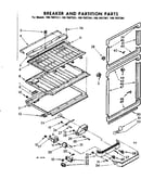 Breaker and partition parts
