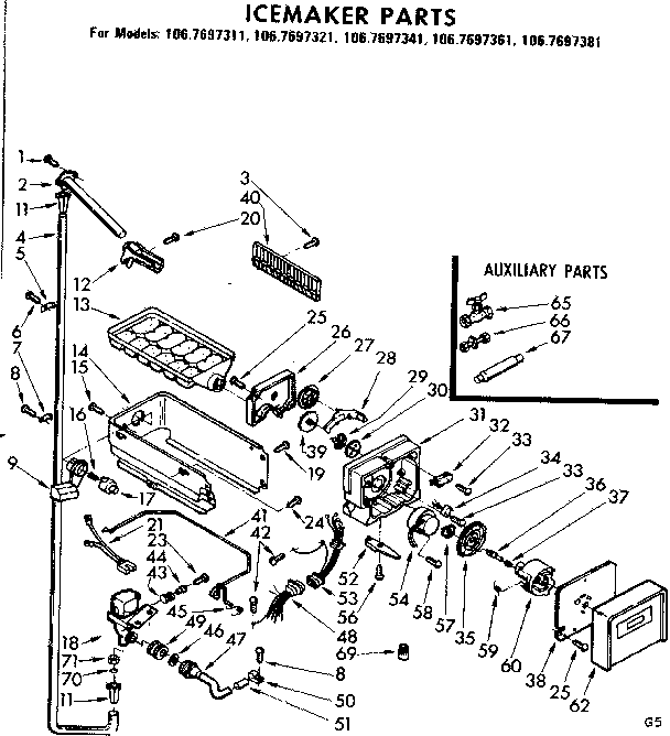 ICEMAKER PARTS