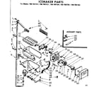 Kenmore 1067697321 icemaker parts diagram