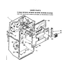 Kenmore 1067697480 liner parts diagram