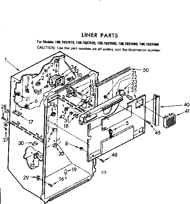 Liner parts